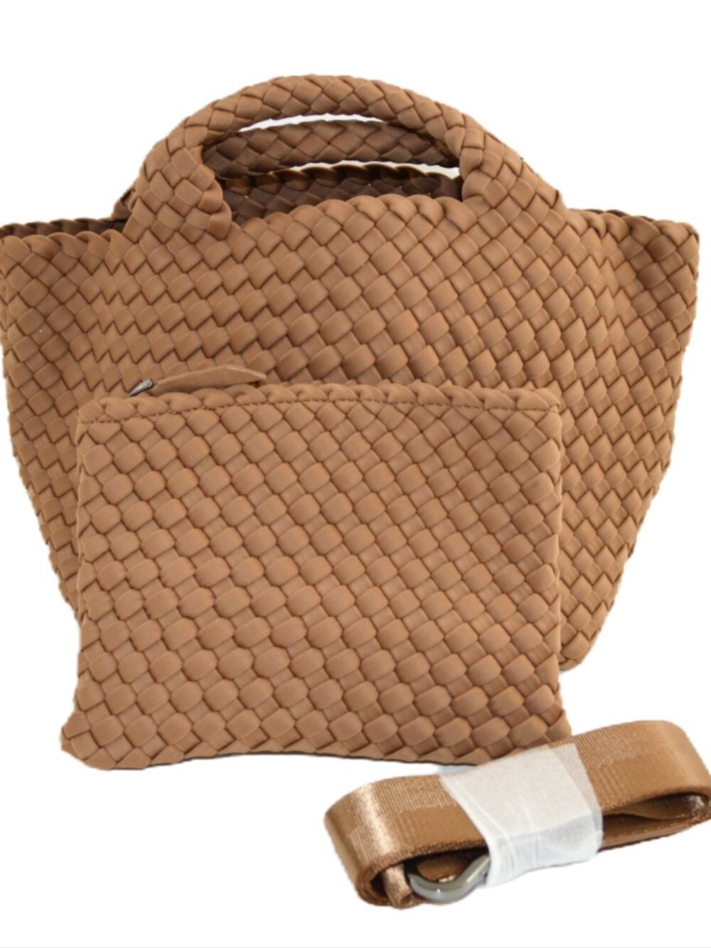 Naghedi St. Barths mini woven tote bag #202-67 - Picture 7 of 11